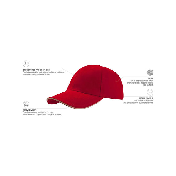 Cappellino Liberty Sandwich - personalizzabile con logo
