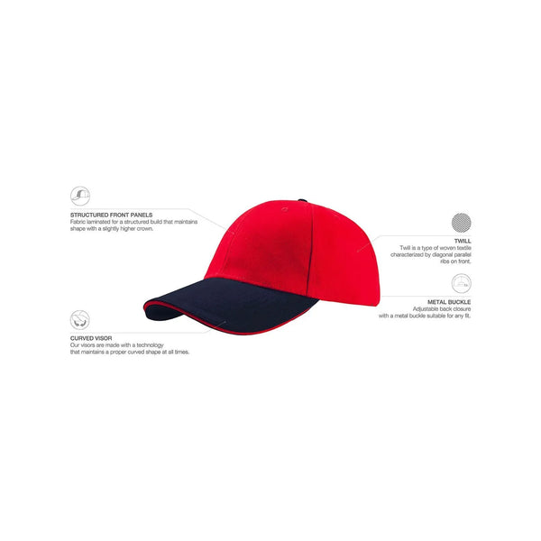 Cappellino Liberty Sandwich - personalizzabile con logo