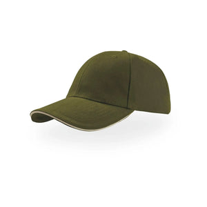 Cappellino Liberty Sandwich olive - personalizzabile con logo