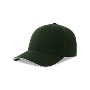 Cappellino Liberty Sandwich-S green bottle-white - personalizzabile con logo