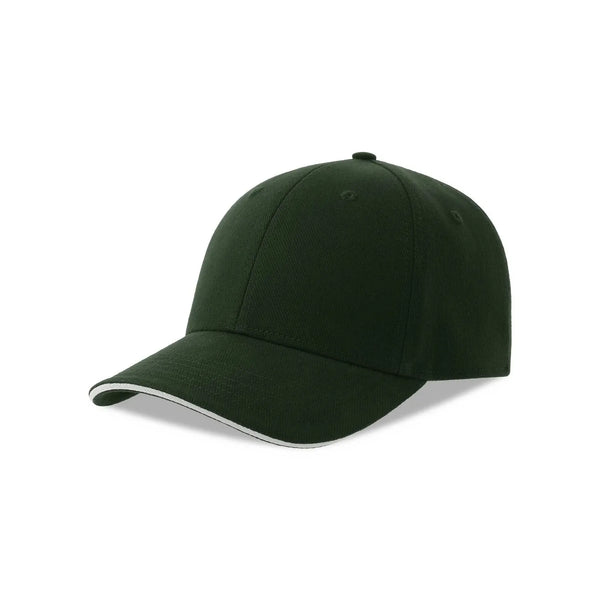 Cappellino Liberty Sandwich-S green bottle-white - personalizzabile con logo