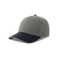 Cappellino Liberty Sandwich-S grey-navy - personalizzabile con logo