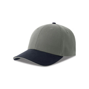 Cappellino Liberty Sandwich-S grey-navy - personalizzabile con logo