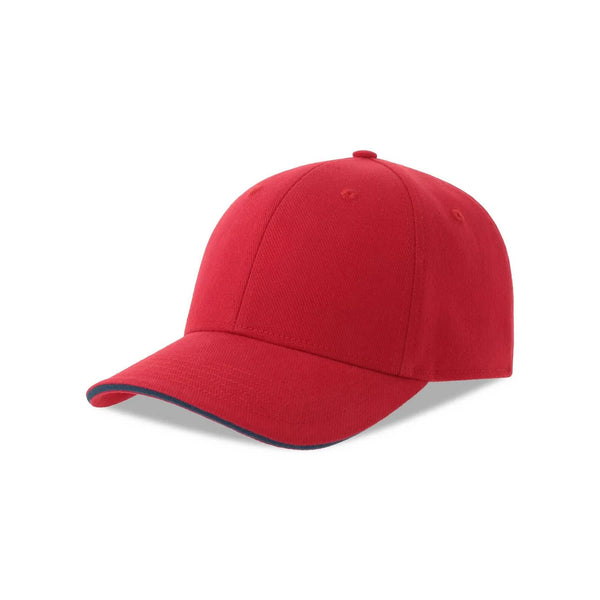 Cappellino Liberty Sandwich-S red-navy - personalizzabile con logo