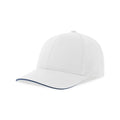 Cappellino Liberty Sandwich-S white-navy - personalizzabile con logo