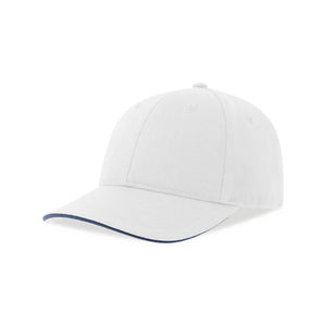 Cappellino Liberty Sandwich-S white-navy - personalizzabile con logo