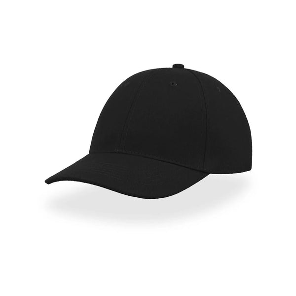 Cappellino Liberty Six nero - personalizzabile con logo