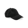Cappellino Low Profile 6 Panel Dad Cap nero - personalizzabile con logo