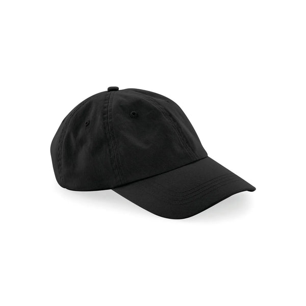 Cappellino Low Profile 6 Panel Dad Cap nero - personalizzabile con logo