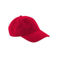 Cappellino Low Profile 6 Panel Dad Cap rosso - personalizzabile con logo