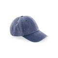 Cappellino Low Profile Vintage Cap blu - personalizzabile con logo