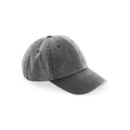 Cappellino Low Profile Vintage Cap nero - personalizzabile con logo