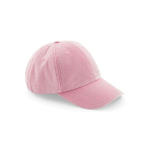 Cappellino Low Profile Vintage Cap rosa - personalizzabile con logo