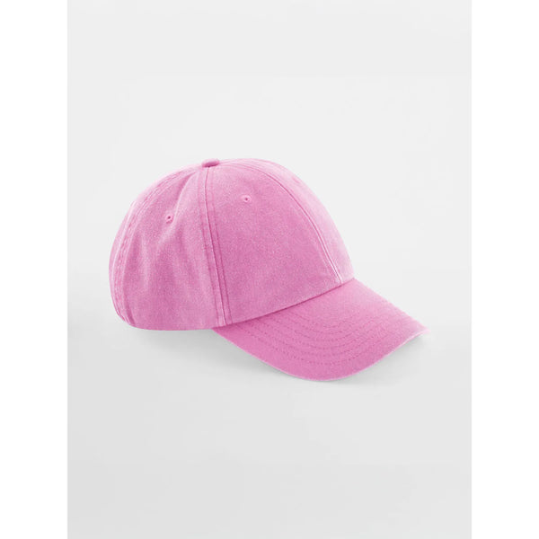 Cappellino Low Profile Vintage Cap vintage true pink - personalizzabile con logo