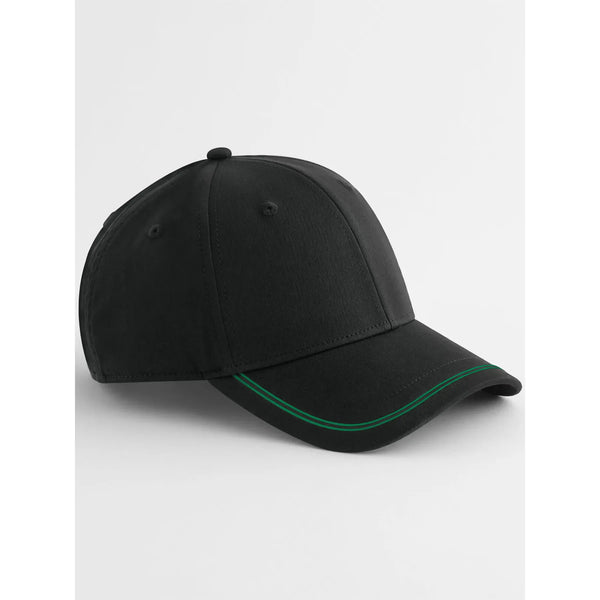 Cappellino Match day cap nero - personalizzabile con logo