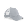 Cappellino Microknit Snapback Trucker grigio - personalizzabile con logo