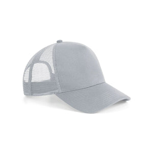 Cappellino Microknit Snapback Trucker grigio - personalizzabile con logo