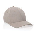 Cappellino Milo 6 pannelli 200gr melange bianco - personalizzabile con logo