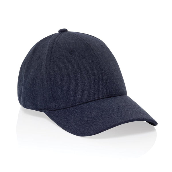 Cappellino Milo 6 pannelli 200gr melange blu navy - personalizzabile con logo