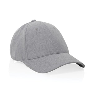 Cappellino Milo 6 pannelli 200gr melange grigio - personalizzabile con logo
