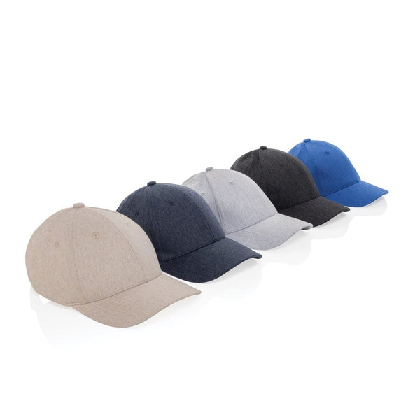 Cappellino Milo 6 pannelli 200gr melange - personalizzabile con logo