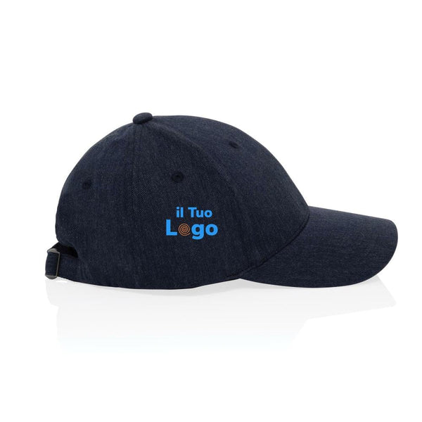 Cappellino Milo 6 pannelli 200gr melange - personalizzabile con logo