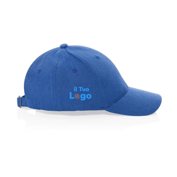 Cappellino Milo 6 pannelli 200gr melange - personalizzabile con logo