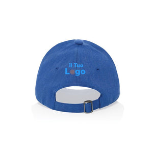 Cappellino Milo 6 pannelli 200gr melange - personalizzabile con logo