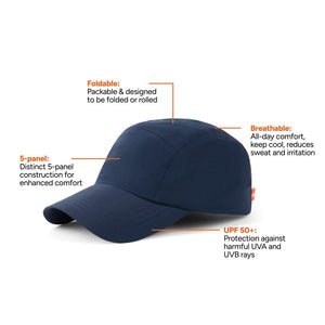 Cappellino Nordic Drift Aero UPF 50+ RCS - personalizzabile con logo