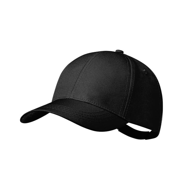Cappellino Oconor nero - personalizzabile con logo