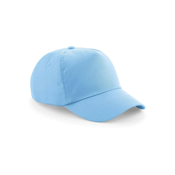 Cappellino Original 5 Panel Cap azzurro - personalizzabile con logo