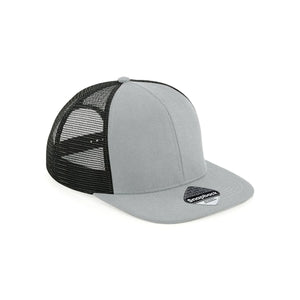 Cappellino Original Flat Peak 6 Pan. Trucker grigio - personalizzabile con logo