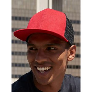 Cappellino Original Flat Peak 6 Pan. Trucker - personalizzabile con logo