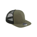 Cappellino Original Flat Peak 6 Pan. Trucker verde - personalizzabile con logo