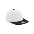 Cappellino Original Flat Peak Snapback bianco - personalizzabile con logo