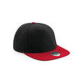 Cappellino Original Flat Peak Snapback black/classic red - personalizzabile con logo