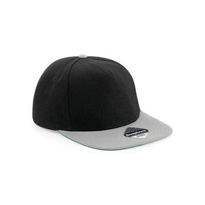 Cappellino Original Flat Peak Snapback black/graphite grey - personalizzabile con logo