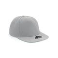 Cappellino Original Flat Peak Snapback grey/grey - personalizzabile con logo