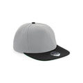 Cappellino Original Flat Peak Snapback grigio - personalizzabile con logo