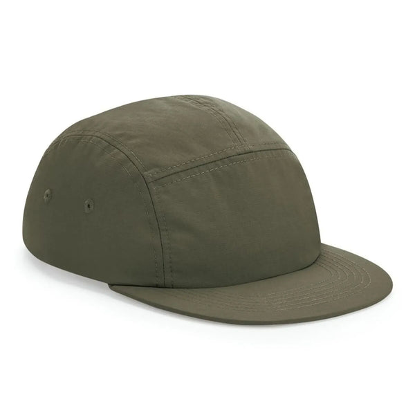 Cappellino Outdoor 5 Panel Camper verde - personalizzabile con logo