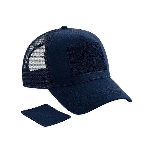 Cappellino Patch Snapback Trucker blu - personalizzabile con logo
