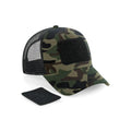 Cappellino Patch Snapback Trucker verde - personalizzabile con logo