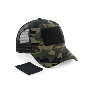 Cappellino Patch Snapback Trucker verde - personalizzabile con logo