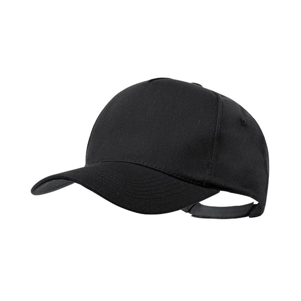 Cappellino Pickot nero - personalizzabile con logo