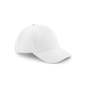 Cappellino Pro-Style Heavy Brushed Cotton Cap bianco - personalizzabile con logo