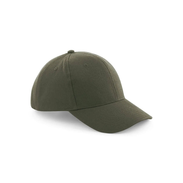 Cappellino Pro-Style Heavy Brushed Cotton Cap olive green - personalizzabile con logo
