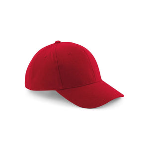 Cappellino Pro-Style Heavy Brushed Cotton Cap rosso - personalizzabile con logo