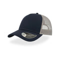Cappellino Rapper Cotton blu - personalizzabile con logo