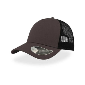Cappellino Rapper Cotton grigio - personalizzabile con logo