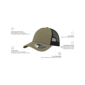 Cappellino Rapper Cotton - personalizzabile con logo